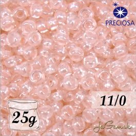 Rokajl Preciosa 11/0 Ružová perleť č.382PP-25g (PR11003)